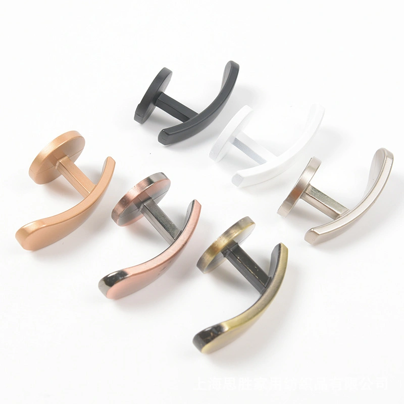 Wholesale Wall Metal Hanger Window Curtain Hooks Types for Curtains