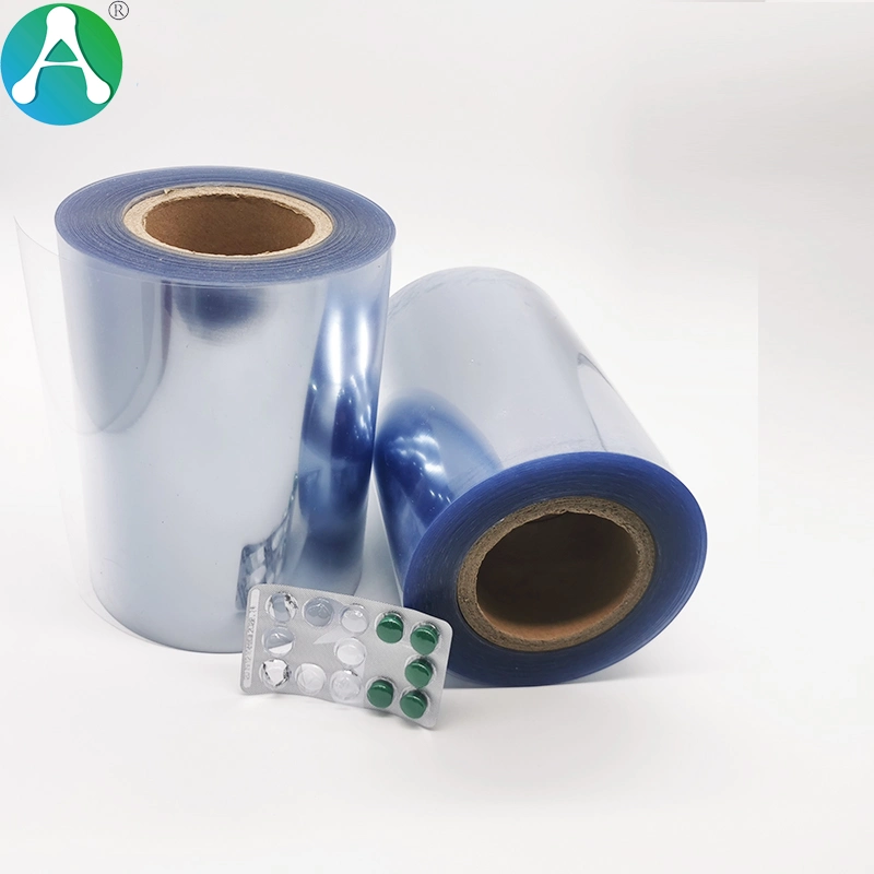 Ocan Vacuum Forming Rigid Tranparent PVC Plastic Film Roll for Blister Packing