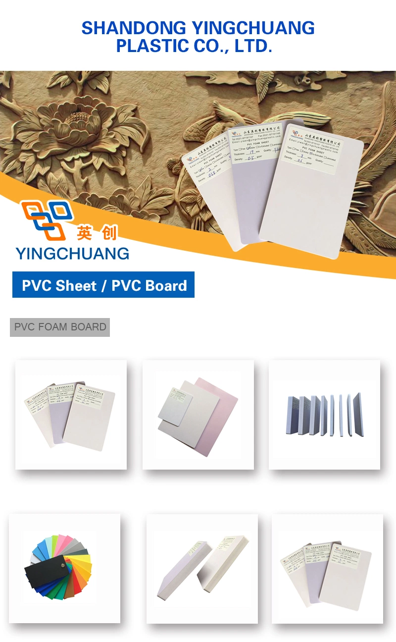 PVC Flexible Plastic Sheet 2mm 4X8 High Density PVC Foam Sheet