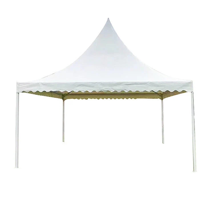 White PVC Heavy Duty Exhibition Wedding Commercial Marquees Pagoda Tent