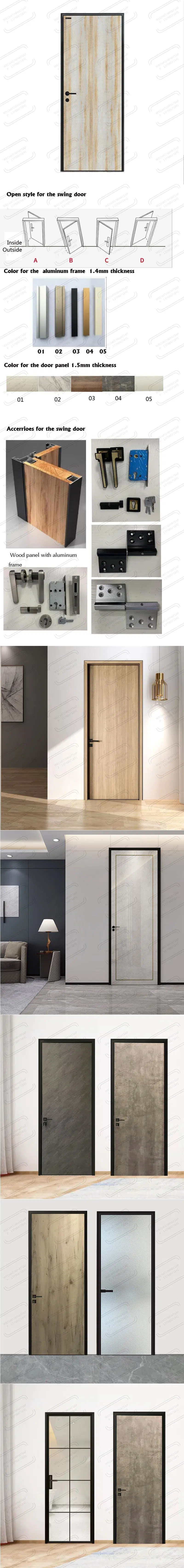 Fire-Resistant Eco-Friendly Soundproof Interior Door