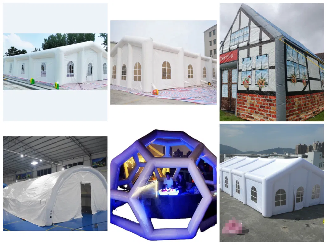 PVC Inflatable Castle Fabric Coated Bouncy Castle Fabric&Inflatable Tents