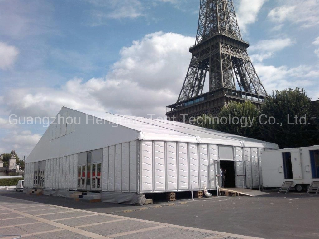 China Large PVC Prefabricated Warehouse Storage A Shape Marquee Tent for Sale