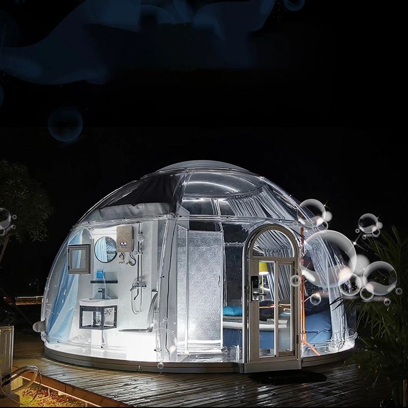 Popular Polycarbonate Bubble Room PC Sheet Star Room Transparent Night Polycarbonate Solid Sheet Igloo Tent Star House