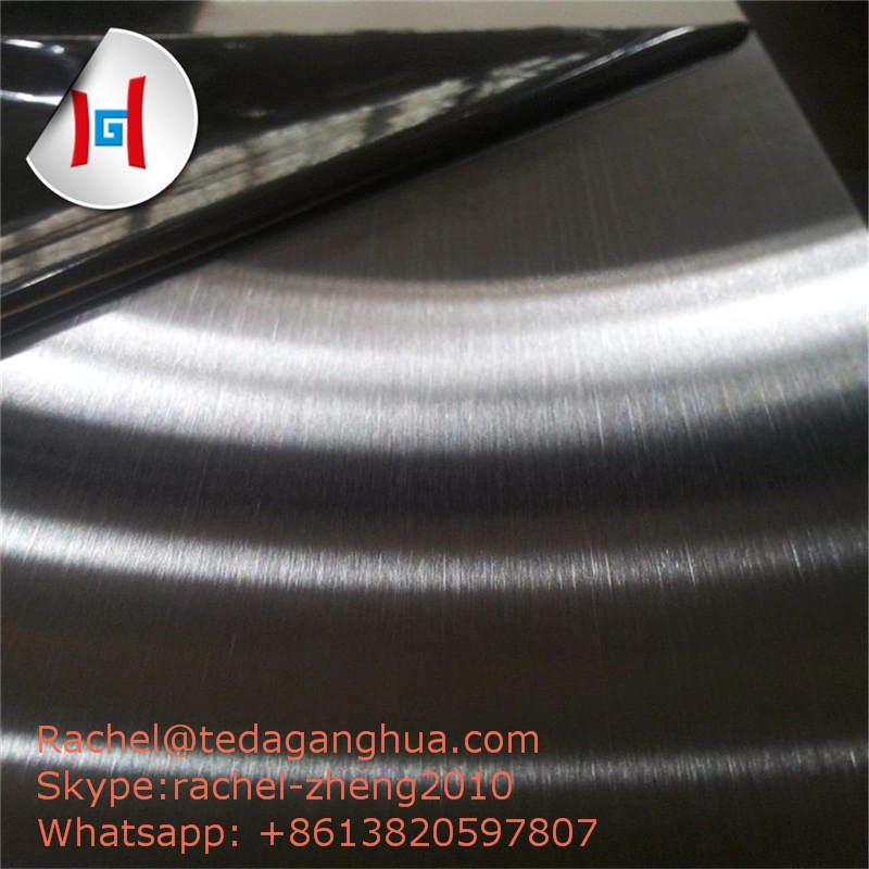 201 304 316L Mirror Etched Finish PVC Laser Film Stainless Steel Sheet