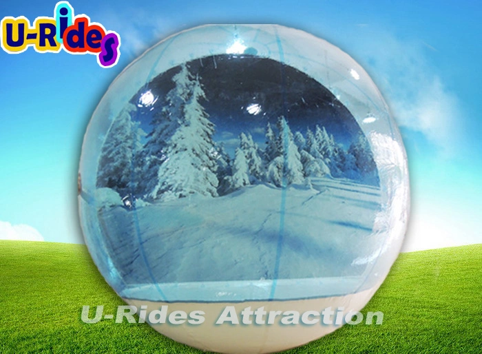 Inflatable Snow Globe Tent for Christmas