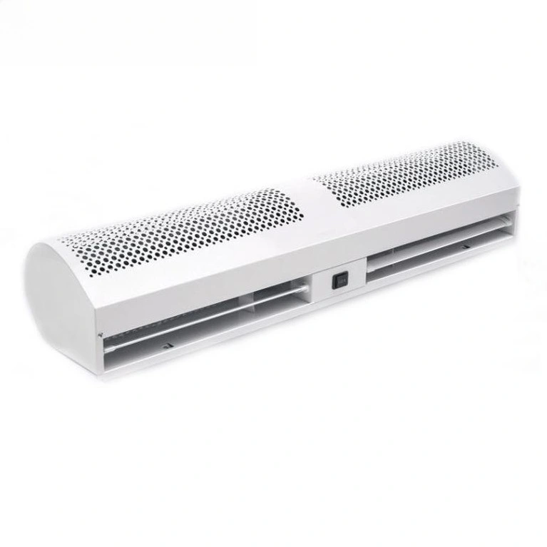 European Style Aluminum Alloy 1m Wall Mounting Cross Flow Door Magnetic Switch Air Curtain