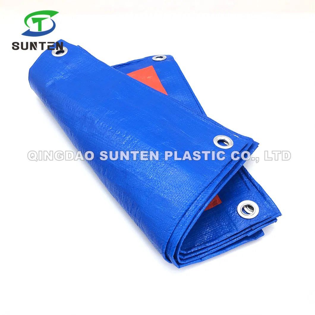 300g-1500g Blue PVC Coated Tarpaulin Canvas Fabric