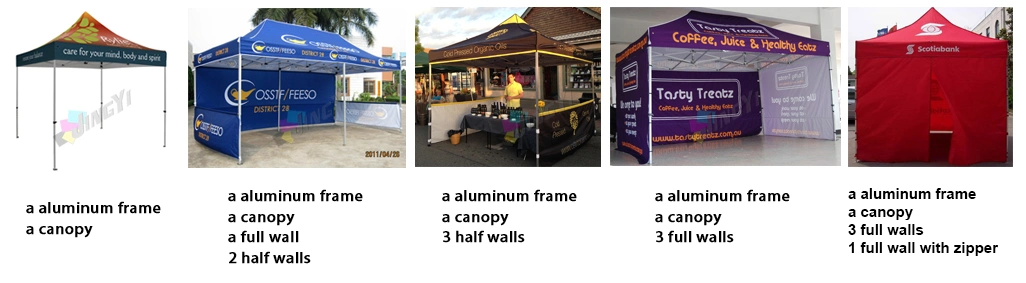 Professional OEM Tradeshow Aluminum Folding Canopy Marquee/Advertising Event POP up Gazebo Tent, Dome Tent, Inflatable Air Blow Tent, Arch, Star &amp; Spider Tent