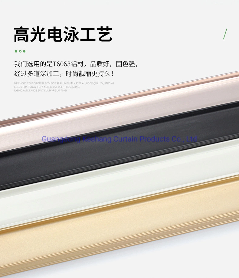 White PVC Curved Curtain Rail Ceiling Mount Curtain Track Ceiling Tracks