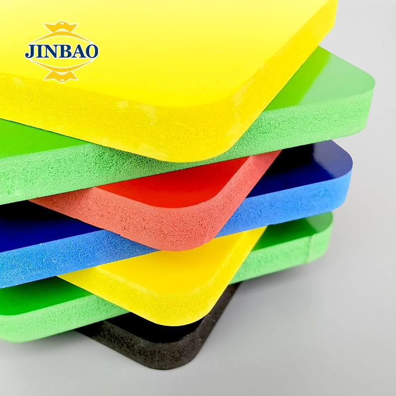 Jinbao 4&prime;x8&prime; 3mm 2mm 20mm Printing Colored Thick Transparent Rigid Foam Board High Density Foam PVC