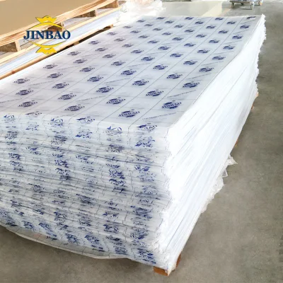 Jinbao 100% полиакрил твердой поверхности из гибкого пластика акриловый лист для баскетбола коврик для