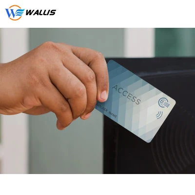 Белый Cr80 Cmyk Пользовательский бланк карточки контакта из ПВХ RFID