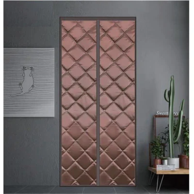 Магнитные тепловой изоляцией Curtain-Specifically двери для трансграничной Weatherproofing Оксфорд материалов Центра открытие короткого замыкания Curtain-Mute закрыт