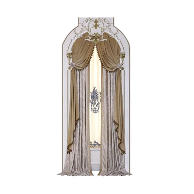  Распродажа Luxury Fold Curtain Styles для Dubai Curtain Luxury Занавес для комнаты