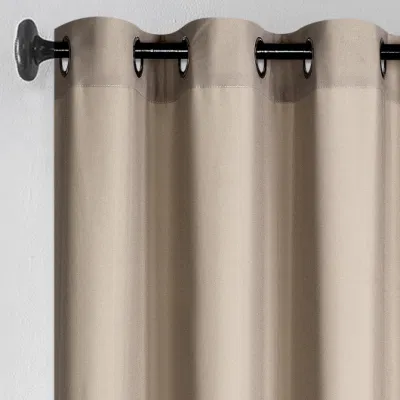Оконная занавеска Oeko Tex100 из полиэстера европейского стиля, черная Oxford Fabric Плоский оконный мешок ПВХ внутри Grommmmet для шнура гостиной