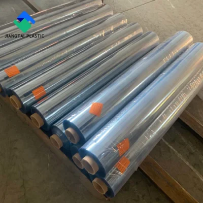 Jiangtai Light Blue Прозрачность пленка ПВХ рулон Мягкий гибкий ПВХ Пленка для матраса упаковочная фабрика оптом