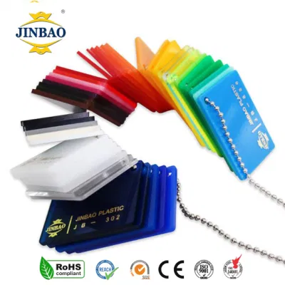 Jinbao Производитель 3 4 5mm Lucite Pattern Mirror PMMA плата Черный белый литой блеск пластик плексиглас прозрачный прозрачный яркий Акриловый лист