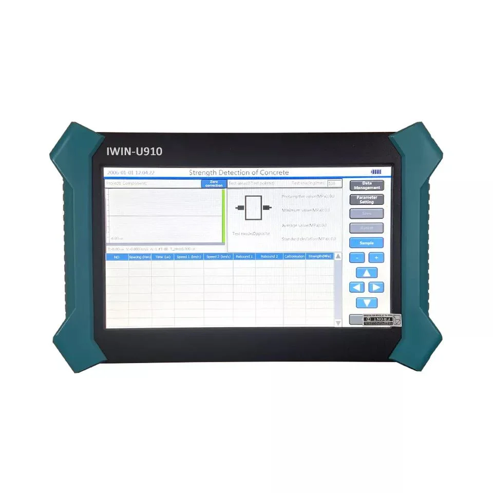 Custom Logo Portable Tester Ultrasonic Pulse Velocity Method Upv Test Equipment