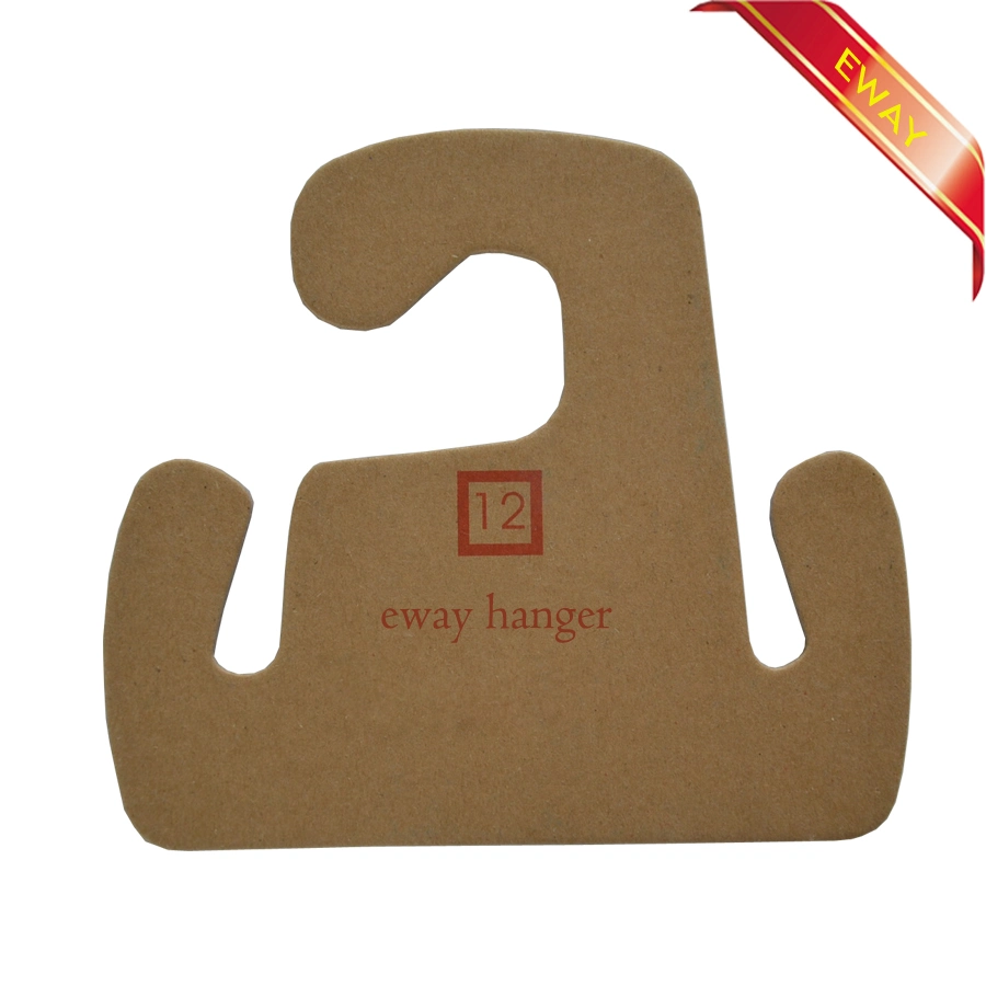 Hot Sale Cardboard Slipper Shoes Hangers Kraft Paper Hangers