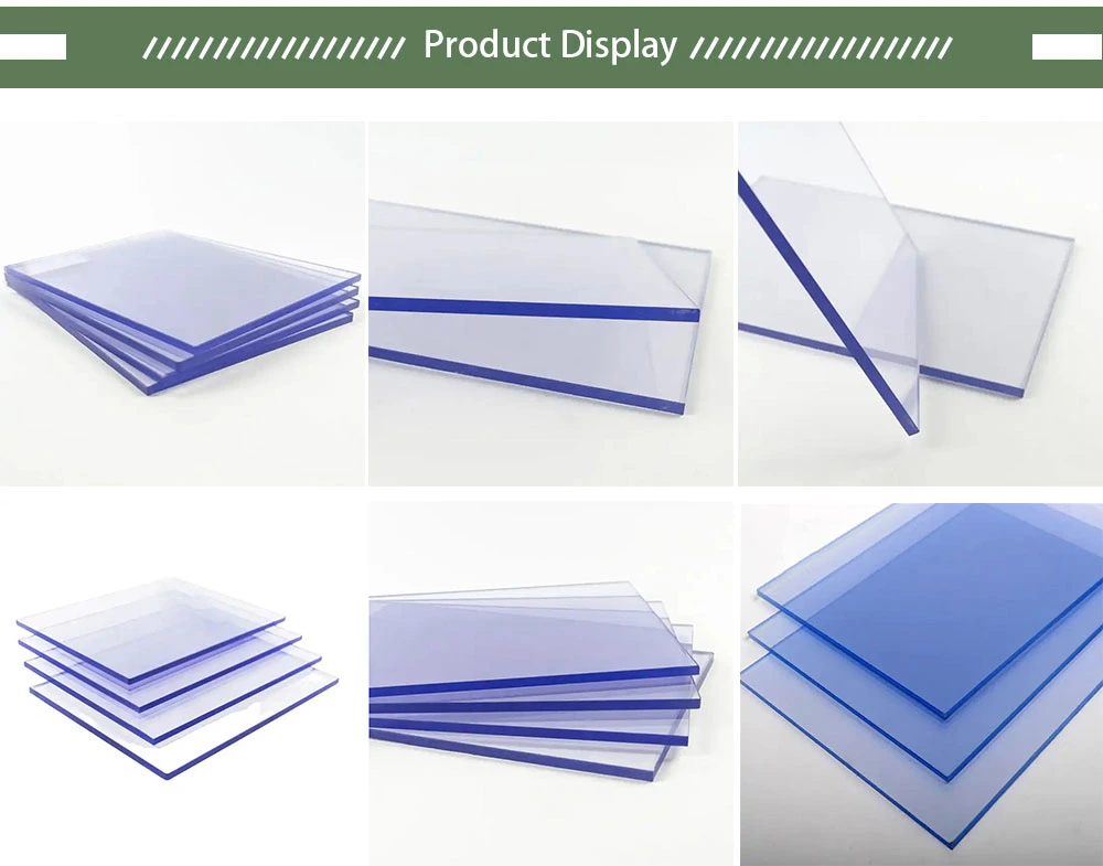 2mm 3mm 5mm Clear Rigid PVC Film Transparent Flexible PVC Sheet