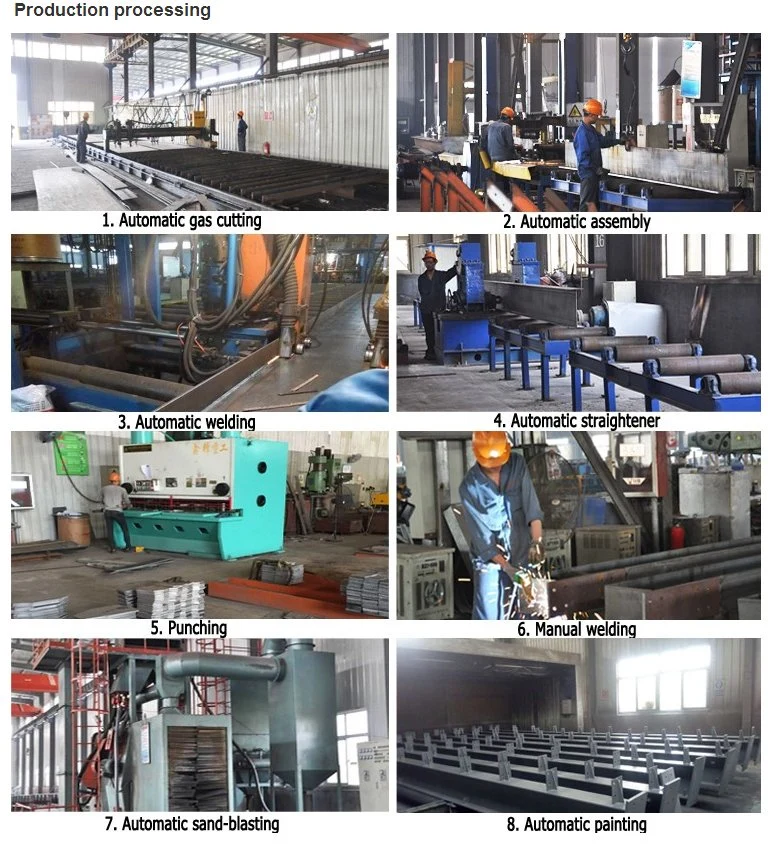 Galvanized Steel Building Workshop, Wareshouse, Hanger