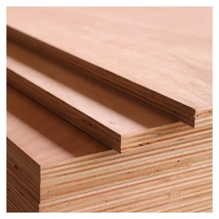 Factory Price P2 MDF Board Hot Sale Furniture PVC Veneer Wooden Table Top for Home Furniture