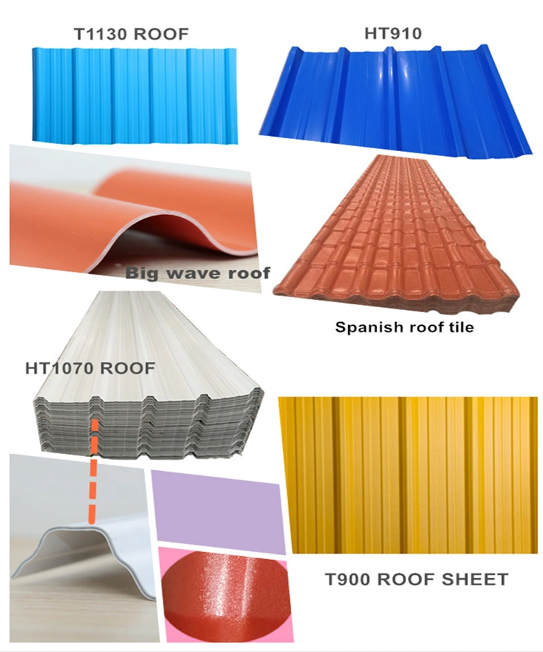 Anti-Corrosion Plastic PVC Corrugated Roofing/Roof Sheets