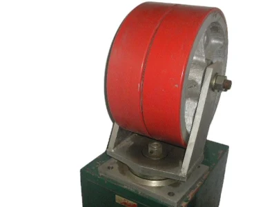 5000kg 5ton 16&quot;X4&quot; PU Cast Iron Super Heavy Duty Dual Wheels Universal Caster