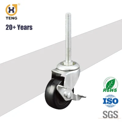 Small Beautiful Transparent Caster for Clothes Rack
