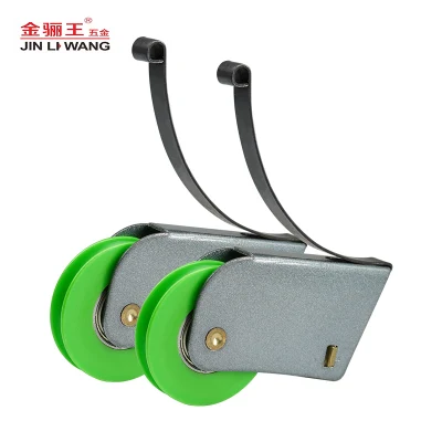 Factory Furniture Hardware Total Solution OEM ODM Wardrobe Sliding Door Roller Pulley Wheels Galvanized Metal Iron Steel Plastic Nylon Pully