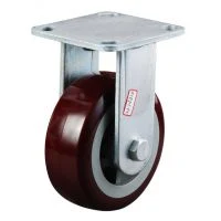 40mm Stem Swivel PP Wheel Casters Low Profile Move Cabinet Wheel Castor