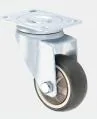 Premium Heavy Duty 2 Inch Replacement Plate Swivel Rubber Caster Wheels