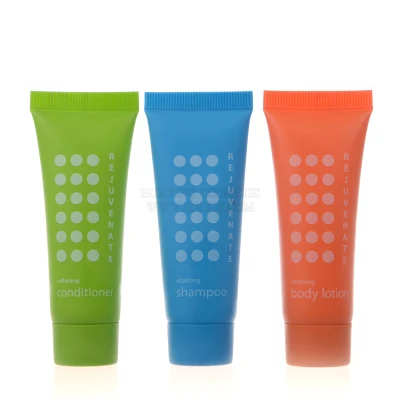 20ml/30ml Tube Pack Hotel Travel Hot Smell Shampoo/Conditioner/Body Wash/ Lotion Hotel Bathroom Supply Manufacture