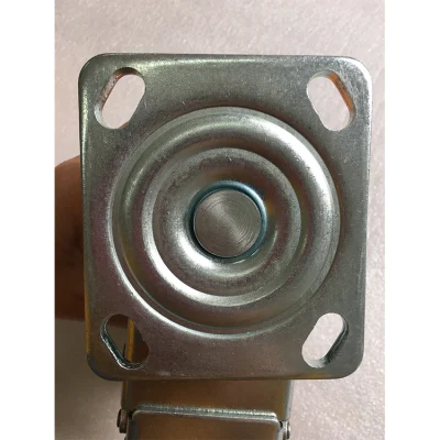 200mm Swivel Top Plate PU Heavy Duty Castor