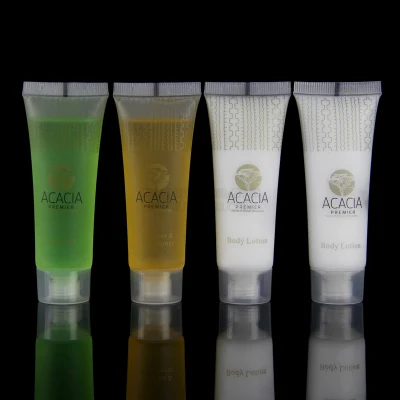 20ml/30ml Tube Pack Hotel Travel Hot Smell Shampoo/Conditioner/Body Wash/ Lotion Hotel Bathroom Supply Manufacture