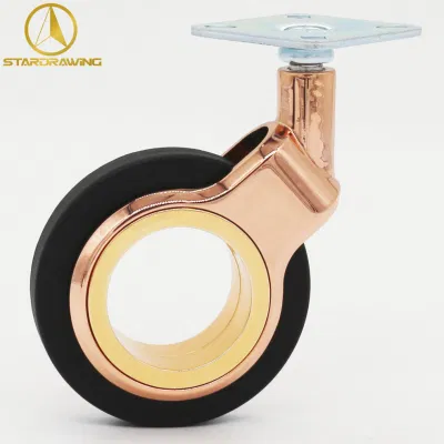 Stardrawing 75mm 3inch Hubless Casters Wheels for Cabinet