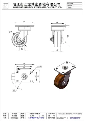 Luxury Ruedas 4 5 6 8 Inch Stainless Steel Aluminium Core PU Super Heavy Duty Rigid Swivel Industrial Ruedas Casters Wheel
