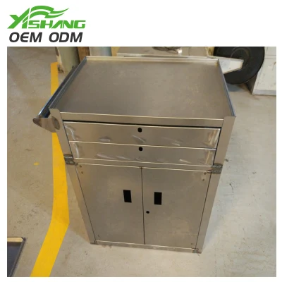 Professional Heavy Duty Tool Cabinet Metal Garage Hand Tool Set with Castors Tool Box Set