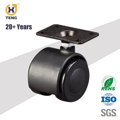 1.25 Inch Small Furniture Swivel Tope Plate Caster Wheel