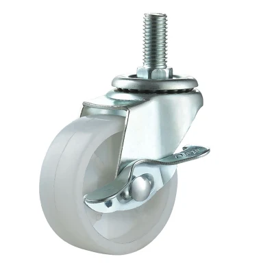 Light Duty Furniture Caster Double Ball Bearing Universal Wheel Small Mini Castor Furniture Casters and Wheels