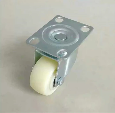 Small Shelf Nylon Casters Pulley Medium Flat Bottom Movable Caster