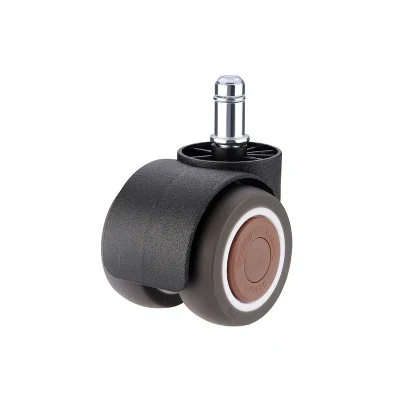 Wholesale Professional Replacement Rueda Industrial Silent Wear-Resistant PU Caster Wheels with Brake
