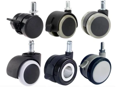 Universal Office Chair Casters Wheels Replacement Set of 5, Standard Heavy Duty Stem Desk Chair Wheels for All Floors