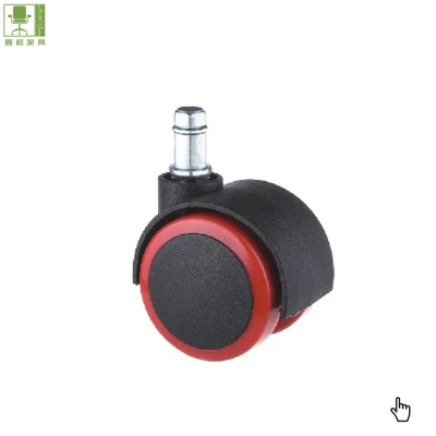 PU Rubber Office Chair Caster Silicone Furniture Caster