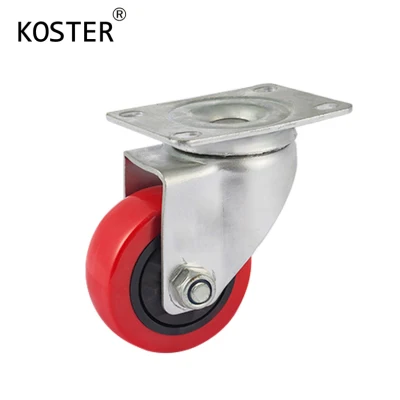 Industrial Caster Swivel Plate with Side Brake 4&quot;/5&quot;/6&quot;/8&quot; Heavy Duty Caster Wheel