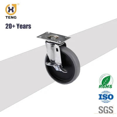 100mm Light Duty Cabinet or Cart Replacement Swivel Caster Wheel