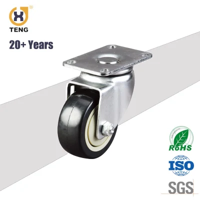 Industry Small Wheel High Load Capacity 2 Inch PA Double Wheel Caster Furniture Castor Wheel