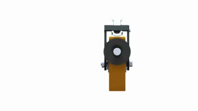 Swivel Caster PA Wheel Scaffolding Caster with Plate