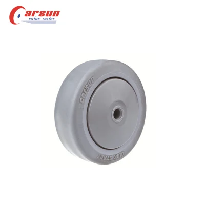 8 Inches Heavy Duty TPR Rubber Caster Wheel